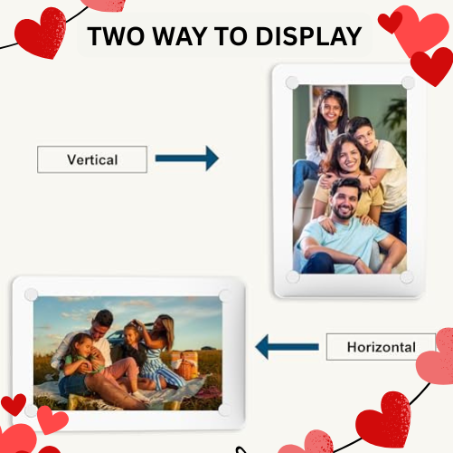 2PCS Magnetic Car Sun Visor Photo Holder