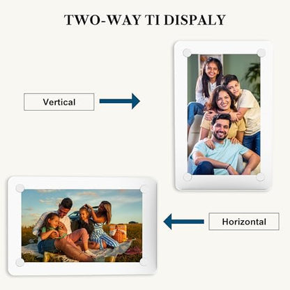 2PCS Magnetic Car Sun Visor Photo Holder