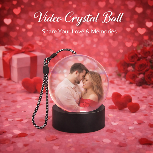 Personalized Memory Orb Crystal Ball Lamp