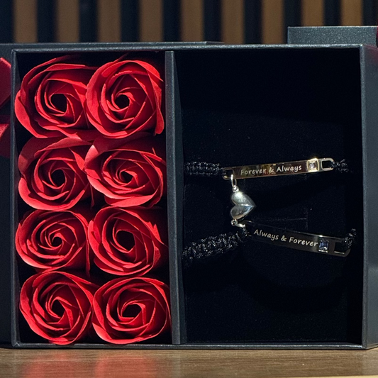 Forever & Always Magnetic Couple Bracelets