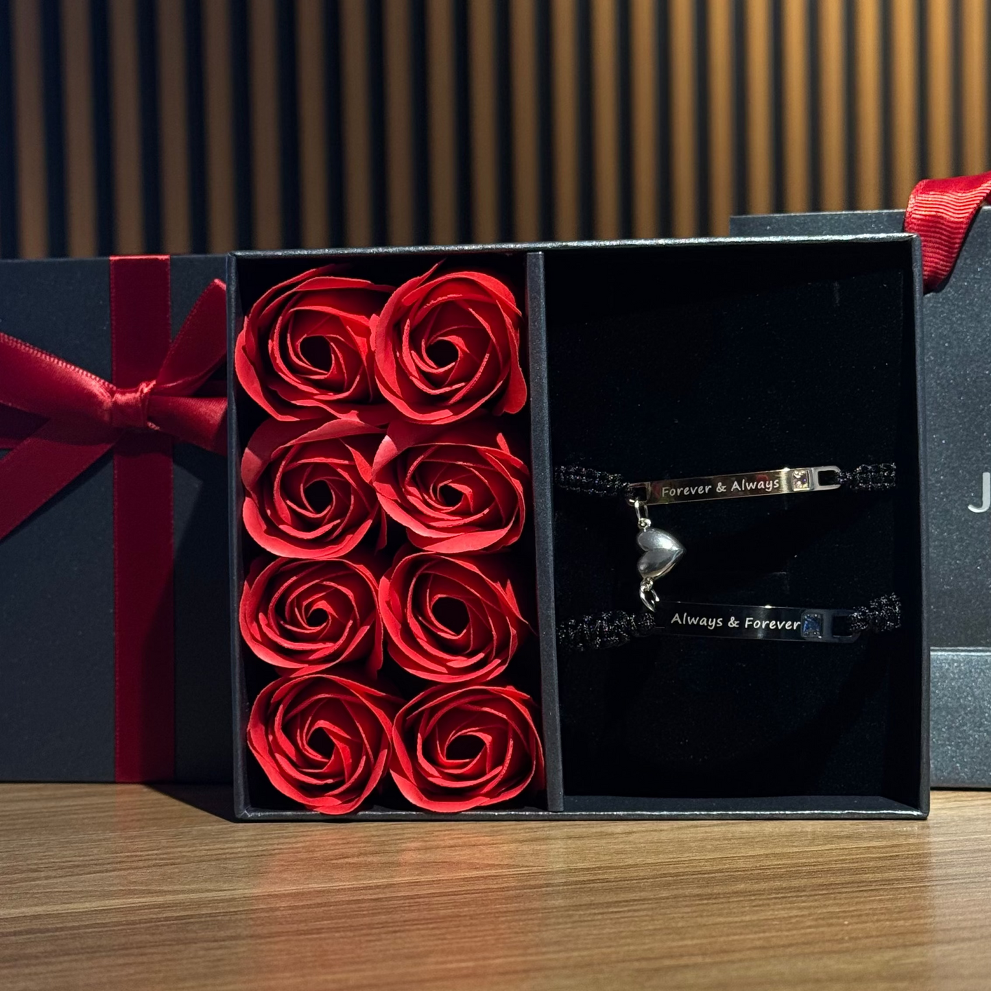 Forever & Always Magnetic Couple Bracelets