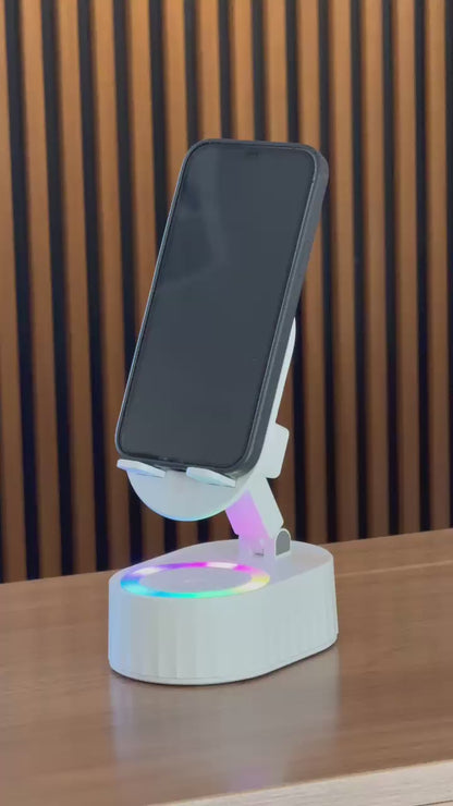 Portable Magnetic Induction Speaker Stand